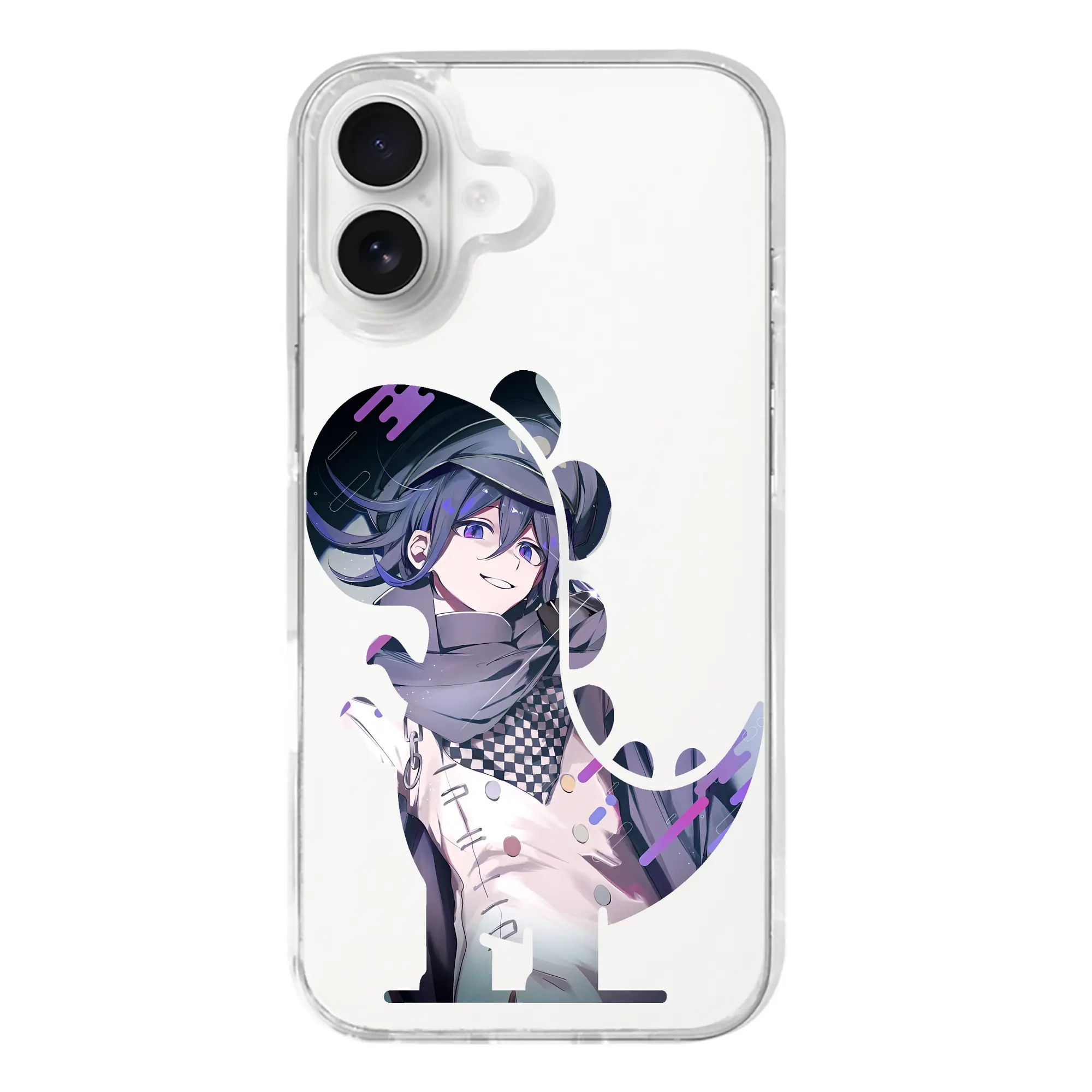 ダンガンロンパ グッズ,王馬小吉 - iPhone 17シリーズ 透明スマホケース – 薄型・耐衝撃・精密フィット保護カバー